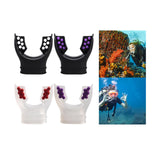Maxbell Diving Regulator Mouthpiece Diving Equipment Breathing Tube Accessories Black White
