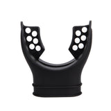 Maxbell Diving Regulator Mouthpiece Diving Equipment Breathing Tube Accessories Black White