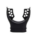 Maxbell Diving Regulator Mouthpiece Diving Equipment Breathing Tube Accessories Black White