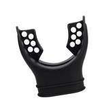 Maxbell Diving Regulator Mouthpiece Diving Equipment Breathing Tube Accessories Black White