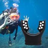 Maxbell Diving Regulator Mouthpiece Diving Equipment Breathing Tube Accessories Black White