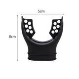 Maxbell Diving Regulator Mouthpiece Diving Equipment Breathing Tube Accessories Black White