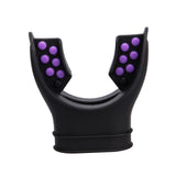 Maxbell Diving Regulator Mouthpiece Diving Equipment Breathing Tube Accessories Black Purple