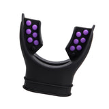Maxbell Diving Regulator Mouthpiece Diving Equipment Breathing Tube Accessories Black Purple