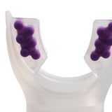 Maxbell Diving Regulator Mouthpiece Diving Equipment Breathing Tube Accessories Clear Purple