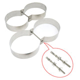 Maxbell 2Pcs Diving Butterfly Wing Nuts Screw Stainless Steel Lightweight for Gear