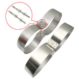 Maxbell 2Pcs Diving Butterfly Wing Nuts Screw Stainless Steel Lightweight for Gear