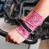 Maxbell Sports Wrist Pouch Wristband Sleeve Bag Phone Holder Case for Jogging Sport Pink