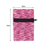 Maxbell Sports Wrist Pouch Wristband Sleeve Bag Phone Holder Case for Jogging Sport Pink