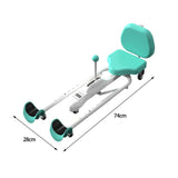 Maxbell Split Machine Stretching Machine Improve Leg Flexibility Train Leg for Mma Backrest style