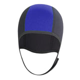 Maxbell 3mm Neoprene Scuba Diving Hat Protection Ear for Rafting Underwater Unisex blue