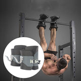Maxbell Anti Gravity Inversion Boots Inversion Table Ankle Boots for Back Trainer Gray