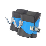 Maxbell Anti Gravity Inversion Boots Inversion Table Ankle Boots for Back Trainer Blue