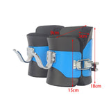 Maxbell Anti Gravity Inversion Boots Inversion Table Ankle Boots for Back Trainer Blue