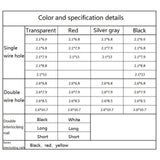 Maxbell Universal Racquet Grommets Eyelets Single Hole Double Holes Maintenance Black