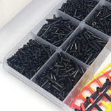 Maxbell Universal Racquet Grommets Eyelets Single Hole Double Holes Maintenance Black