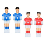 Maxbell 4Pcs Foosball Men Table Foosball Player Replacement Parts Table Football Men