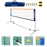 Maxbell Badminton Pickleball Net Set Multifunctional 6 Badminton for Soccer Indoor 3.1m Width