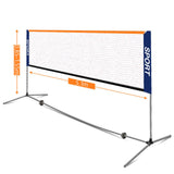 Maxbell Badminton Pickleball Net Set Multifunctional 6 Badminton for Soccer Indoor 5.1m Width