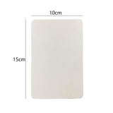 Maxbell Boat Repair Patch 10cmx15cm PVC Repair Patches for Dinghy Raft Repair Tool White