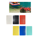 Maxbell Boat Repair Patch 10cmx15cm PVC Repair Patches for Dinghy Raft Repair Tool White