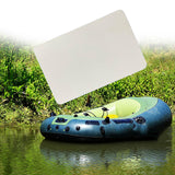 Maxbell Boat Repair Patch 10cmx15cm PVC Repair Patches for Dinghy Raft Repair Tool White