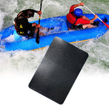 Maxbell Boat Repair Patch 10cmx15cm PVC Repair Patches for Dinghy Raft Repair Tool Black