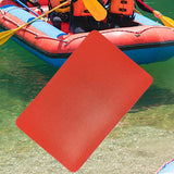 Maxbell Boat Repair Patch 10cmx15cm PVC Repair Patches for Dinghy Raft Repair Tool Red