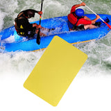 Maxbell Boat Repair Patch 10cmx15cm PVC Repair Patches for Dinghy Raft Repair Tool Yellow