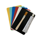 Maxbell Boat Repair Patch 10cmx15cm PVC Repair Patches for Dinghy Raft Repair Tool Blue