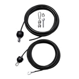 Maxbell Steel Wire Rope String Dia 5M Exercise Home Gym Cord Fitness Pulley Cable Adjustable with Set