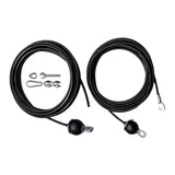 Maxbell Steel Wire Rope String Dia 5M Exercise Home Gym Cord Fitness Pulley Cable Adjustable with Set