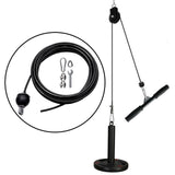 Maxbell Steel Wire Rope String Dia 5M Exercise Home Gym Cord Fitness Pulley Cable Adjustable with Set
