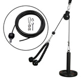 Maxbell Steel Wire Rope String Dia 5M Exercise Home Gym Cord Fitness Pulley Cable Adjustable with Set