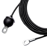 Maxbell Steel Wire Rope String Dia 5M Exercise Home Gym Cord Fitness Pulley Cable No Adjustable