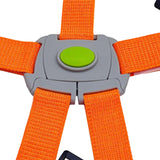 Maxbell Folding Bike Carrier Bracket Belt Pannier Front Bag Holder Rack Strap orange and gray