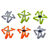 Maxbell Folding Bike Carrier Bracket Belt Pannier Front Bag Holder Rack Strap orange and gray