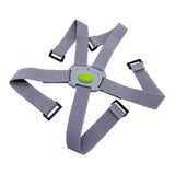 Maxbell Folding Bike Carrier Bracket Belt Pannier Front Bag Holder Rack Strap gray and green