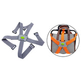 Maxbell Folding Bike Carrier Bracket Belt Pannier Front Bag Holder Rack Strap gray and green