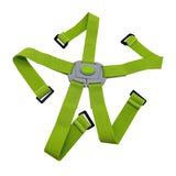 Maxbell Folding Bike Carrier Bracket Belt Pannier Front Bag Holder Rack Strap green and gray