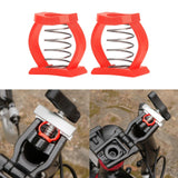 Maxbell 2Pcs Folding Bike Hinge Clamp Spring Bicycle Hinge Clip Spring Equipment