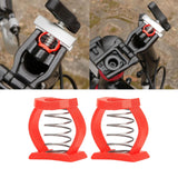 Maxbell 2Pcs Folding Bike Hinge Clamp Spring Bicycle Hinge Clip Spring Equipment