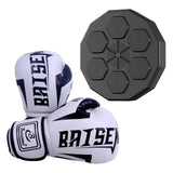 Maxbell Smart Boxing Machine with Boxing Gloves Strength Tester Sandbag for Gym White Child