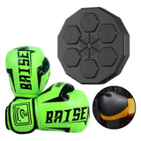 Maxbell Smart Boxing Machine with Boxing Gloves Strength Tester Sandbag for Gym Green Color Child