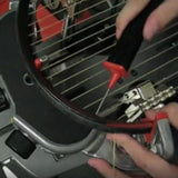 Maxbell Badminton Racquet String Tool Racket String Assistance Puller Hook Black