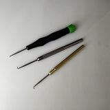 Maxbell Badminton Racquet String Tool Racket String Assistance Puller Hook Black