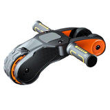 Maxbell Foldable Ab Roller Wheel Core Training Ab Machine Abdominal Exercise Wheel Orange No Display