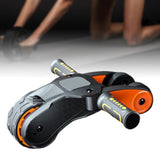 Maxbell Foldable Ab Roller Wheel Core Training Ab Machine Abdominal Exercise Wheel Orange No Display