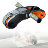 Maxbell Foldable Ab Roller Wheel Core Training Ab Machine Abdominal Exercise Wheel Orange No Display