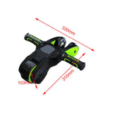 Maxbell Foldable Ab Roller Wheel Core Training Ab Machine Abdominal Exercise Wheel Green No Display